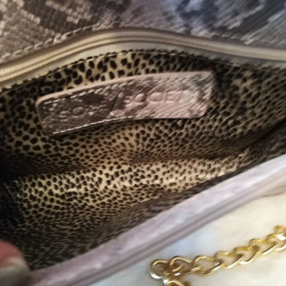 NWOT Sole Society Animal Print Clutch/Wristlet